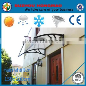 Transparent Plastic Awning and Canopies for UV Protection thumbnail-1