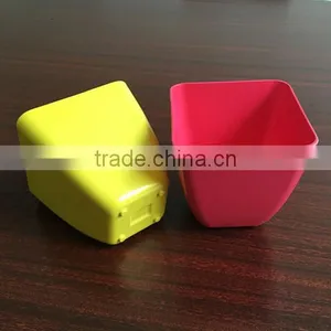 Anhui Wholesale Bamboo Fiber Square Flower Pot thumbnail-3