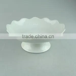 White Cheap Ceramic Stand for Candy/fruit/daily Use thumbnail-1