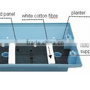SOL 2015 Eco-friendly Saddle Shaped Planter Plastic Pot Flower Planter thumbnail-1