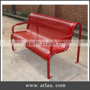 Outside Steel Chair Street Waiting Bench thumbnail-1