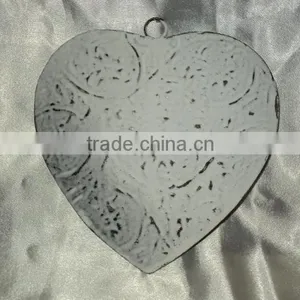 Christmas Decoration Hanging Heart,X Mas Decoration Ornaments,Decorative Metal Heart,Hanging Metal Heart thumbnail-1