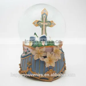 Creative Cross Resin Snow Globe Snow Globe thumbnail-1