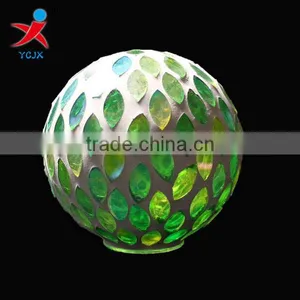 Aromatic Glass Products Green Patches Mosaic Shade Fine Household is Decorated Furnishing Articles/creative Arts and Crafts thumbnail-1