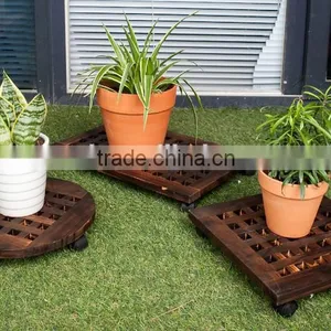 Burning Wood Flower-stand Restoring Ancient Ways thumbnail-5