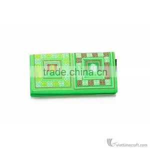 Brocade Wallet, Ethnic Pattern Handicraft in Vietnam thumbnail-2