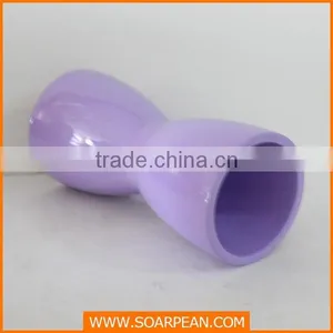 Unique Home Decorative Fiberglass Purple Flower Vase thumbnail-2