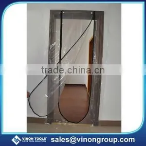 U Plastic Zipper Door, Dustproof Plastic Film thumbnail-1