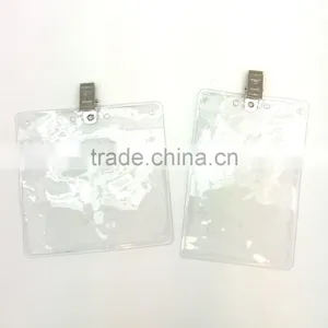 4" * 3" ID Badge Holder Without Metal Clip, Name Tag Holder, ID Card Holder With Clip thumbnail-6