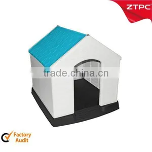 Large Dog House Unique Dog House Pet Kennels Plastic Dog Kennels Green Color thumbnail-1