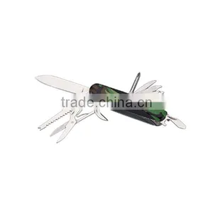 A21-5011G2F Stainless Steel Multi-functional Pocket Knives(Camouflage) thumbnail-1