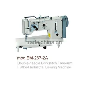 Double-needle Lockstitch Free-arm Flatbed Machine thumbnail-1