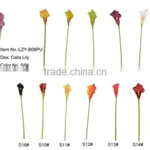 Dongguan Wholesale Artificial Flower Calla Lily Synthetic Flower Calla Lily Fake Flower Calla Lily thumbnail-5