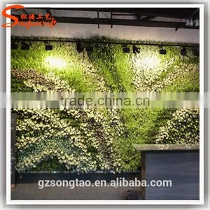 Hot Sale Plastic Grass Wall Artificial Plant Wall for Indoor Decoration thumbnail-3