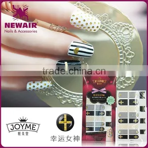 High Quality Diamond Gel Nail Wrap Stickers/Lucky Godness thumbnail-4