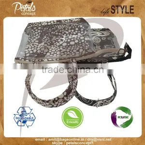 Hot Selling See Through Pvc / 10 Oz Canvas Tote Bag With Pouch thumbnail-1