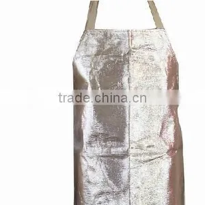 Aluminum Foil Fireproof Apron, Advanced Composite Foil Apron, Baking Heat Smelting Apron thumbnail-3