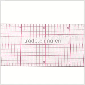 Factory Wholesale Plastic Painting Grading Ruler in Sandwich Printing 2"*24" *0.12cm #8248 thumbnail-4