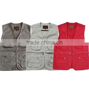 Cotton TC CVC Men Vest Waistcoad thumbnail-1