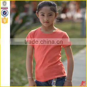 Wholesale Oem Service Girls Blank T-shirt Bulk thumbnail-5
