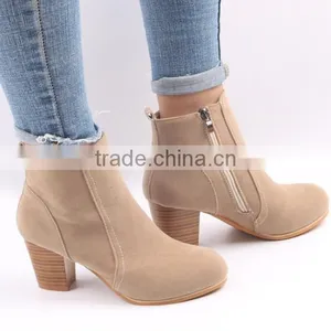 Zm35781a 2017 Women Shoes Autumn Winter High Heel Short Boots thumbnail-6