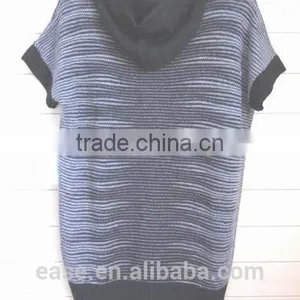 Mens Cashmere Mix Stitch Hoodie 2016 High Quality Knitted 100% Cashmere Sweater thumbnail-1