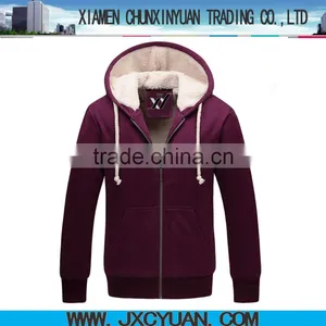 Wholesale Winter Clothing Made in China Fashion Streetwear Zipper Hoodie thumbnail-1