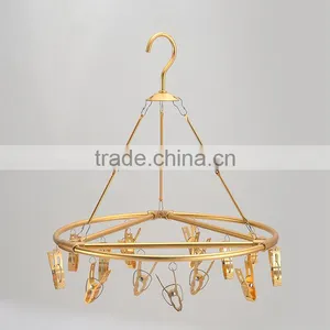 Hot Selling s Type Hooks Aluminium Alloy Clothes Hangers Baby Cloth Hanger thumbnail-1