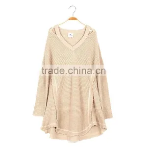 S32450W Junior Knit Long Sweaters Teenager Fashion Sweater 2017 Big Babies Spring Casual Sweater thumbnail-4