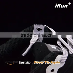 Goodbye Tie Black Flat Elastic Shoelaces For Baby Booties and Infant - Elastic Anchor No-Tie Easy Shoelaces for Trainers thumbnail-3
