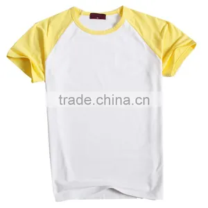 Round Neck Short Raglan Sleeves T-shirt for Promotion thumbnail-3