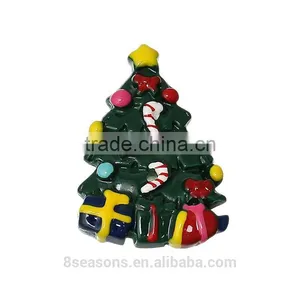 High Quality Christmas Tree Two Holes Resin Button for Garments Jewellry thumbnail-2