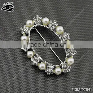Fashion Brooches Pearl Rhinestones Bulk Rhinestone Brooches thumbnail-1
