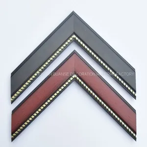J04005 Plastic Material and Photo Frame Decorative PS Moulding for Picture Frame 30+ Years Factory Custom Picture Frame Moulding thumbnail-1