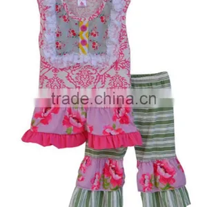 Mustard Pie Remake Floral Cotton Baby Girl Romper thumbnail-6