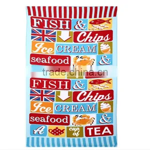 Colorful Reactive Printed Bath Towel With Low Price thumbnail-3
