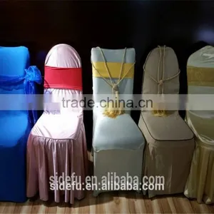 Wholesale Banquet Cheap Plastic Spandex Chair Cover thumbnail-1