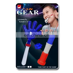 France Fans Cheering Plastic French Horn With Flag thumbnail-6