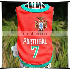 Pet Dog Clothes World Cup Shirt Dog Clothes Dog Summer Casual Shirt thumbnail-2