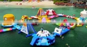 Giant Inflatable Water Park Toys /inflatable Water Games With EN15649 Certificate thumbnail-1