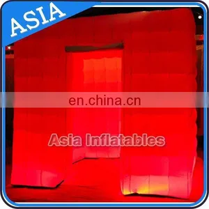 New Designed High Quality Inflatable Cube Photo Booth For Sale thumbnail-2