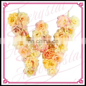 Aidocrystal Handmade Custom Name Hanging Flower Floral Letter for Wedding thumbnail-5