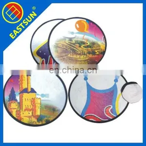 New Promotion Wholesale Pop up Fabric Frisbee /flying Disc thumbnail-1