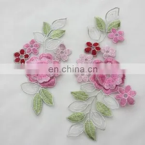 Wholesale Fashion 3D Flower Embroidery Patch for Clothes thumbnail-3
