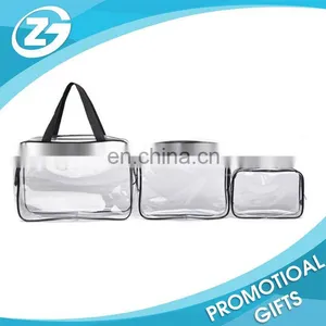 Promotional Plastic Travel Pvc Lady Makeup Bag thumbnail-2