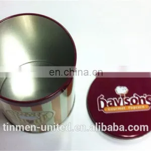 Small Round Popcorn Tin Box thumbnail-4
