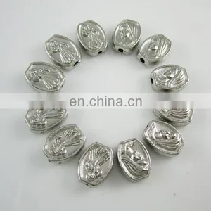 Catholic Part Divine Mercy Medal Rosary Bracelet Beads thumbnail-2