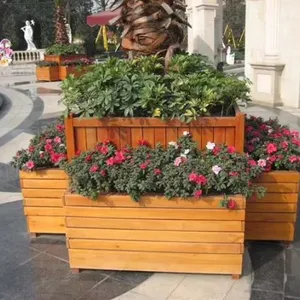 Nontoxic Yellow Gray Waterproof Outdoor Flower Boxes thumbnail-1