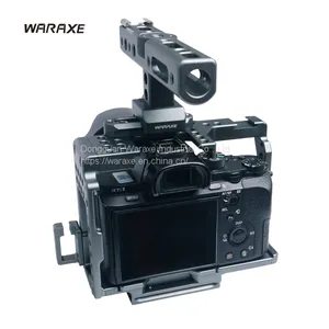 WARAXE Cage Kit For Sony A7 A7R A7S A7II A7RII Built in Quick Release Fit Arca Swiss 2751 thumbnail-1
