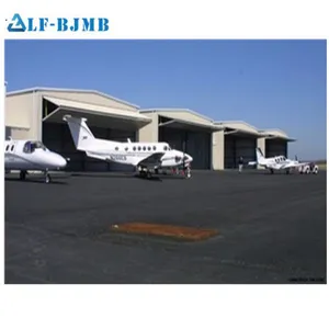 High Quality Prefabricated Steel Space Frame Structure Metal Frame Hangar/warehouse/Workshop for Sale thumbnail-1